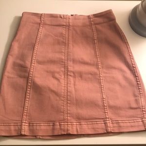 Modern Femme Free People skirt in light pink